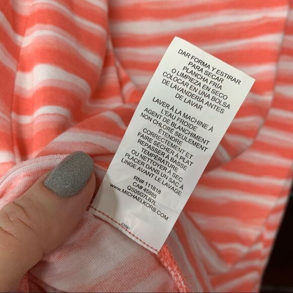 MICHAEL KORS Striped Sleeveless Tank Top - Picture 15 of 16